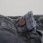 Elegant Gray Corduroy Pants for Men
