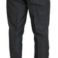 Sleek Silver Martini Slim Fit Three-Piece Suit