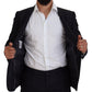 Sleek Martini Style Wool-Silk Men's Suit