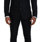Sleek Martini Style Wool-Silk Men's Suit