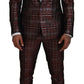 Bordeaux Fantasy Slim Fit Two-Piece Suit