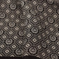 Black Patterned DG Logo Square Handkerchief Scarf
