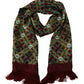 Multicolor DG Logo Shawl Warm Neck Wrap Fringe Scarf