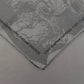 Gray Print Shawl Foulard Branded Scarf