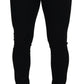 Chic Black Denim Pants - Exquisite Craftsmanship