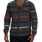 Multicolor Wool Blend Cardigan Sweater