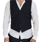 Elegant Single Breasted Formal Vest