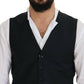 Elegant Single Breasted Formal Vest