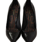 Elegant Black Patent Leather Heels