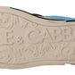 Elegant Light Blue Slip-On Sneakers