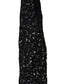 Elegant Black Lace Stretch Sock Pumps
