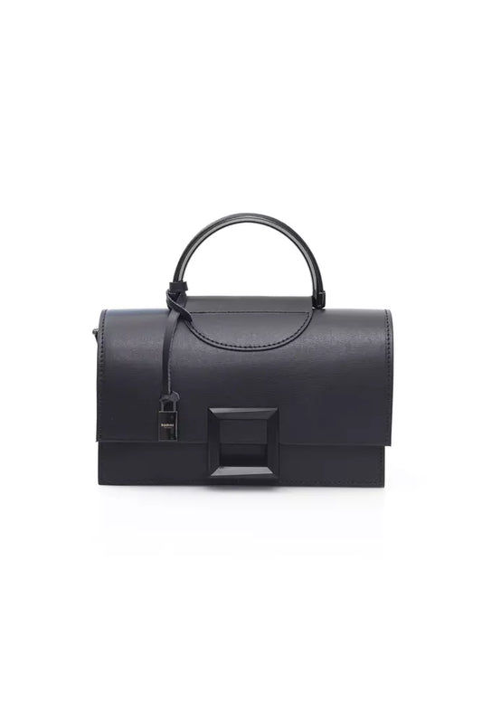 Black Leather Women Handbag