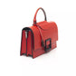 Red Leather Women Handbag