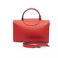 Red Leather Women Handbag