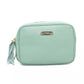 Green Leather Women Shoulder Bag