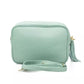 Green Leather Women Shoulder Bag
