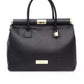 Black Leather Women Handbag