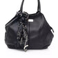 Black Leather Women Shoulder Bag