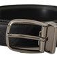 Elegant Italian Leather Belt