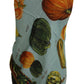 Vegetable Print Silk Blend Scarf