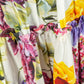 Elegant Floral Cotton Maxi Dress