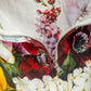 Elegant Floral Cotton Maxi Dress