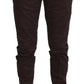 Elegant Brown Italian Designer Pants