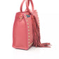 Pink Leather Women Handbag