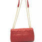 Red Polyethylene Women Shoulder Bag