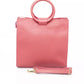 Pink Leather Women Handbag