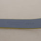 Elegant Suede Belt with Engraved Buckle