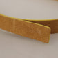 Engraved Elegance Suede Belt