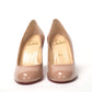 Nude Round Toe High Pump Shoe