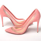 Pink Galativi Suede High Heels Pumps