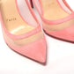 Pink Galativi Suede High Heels Pumps