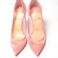 Pink Galativi Suede High Heels Pumps