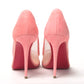 Pink Galativi Suede High Heels Pumps