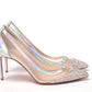 Version Rose Embellished High Heels Pumps