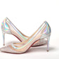 Version Rose Embellished High Heels Pumps