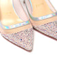 Version Rose Embellished High Heels Pumps