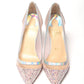 Version Rose Embellished High Heels Pumps