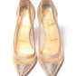 Version Nude Embellished High Heels Pumps