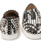 White Black Sv Roller Boat Flat Shoes