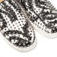 White Black Sv Roller Boat Flat Shoes