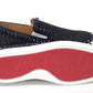 Navy/Electro Met Pik Boat Flat Shoes