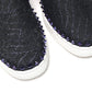 Navy/Electro Met Pik Boat Flat Shoes