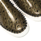 Black/Gold Version Pik Boat Flat Pat Shoes