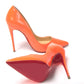 Neon Orange So Kate Patent High Heel