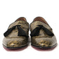 Black/Gold Officialito Flat Shoes