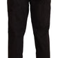 Elegant Brown Cotton Trousers